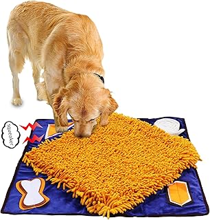 Purrrfect Life Snuffle Mat for Dogs, Dog Snuffle Mat Interactive Feed Game for Boredom, Encourages Natural Foraging Skills and Stress Relief for All-Sized Dogs