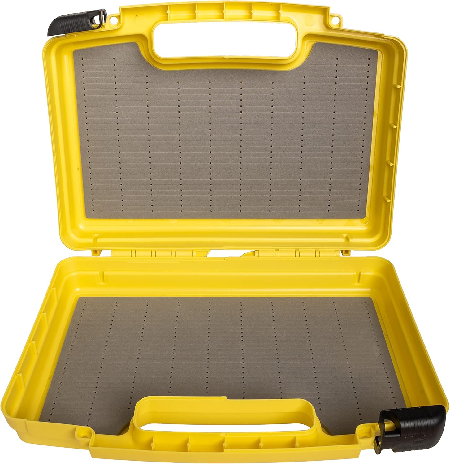 Kingfisher Large Streamer Fly Fishing Boat Box 2.0 (14" x 11" X 3.35") Yellow