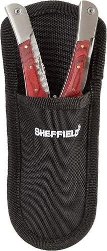 Miniatura 3 de Sheffield 12704 Multiherramienta de doble cabezal 15 en 1, accesorios de camping perfectos para mochileros, EDC, kit de supervivencia de senderismo