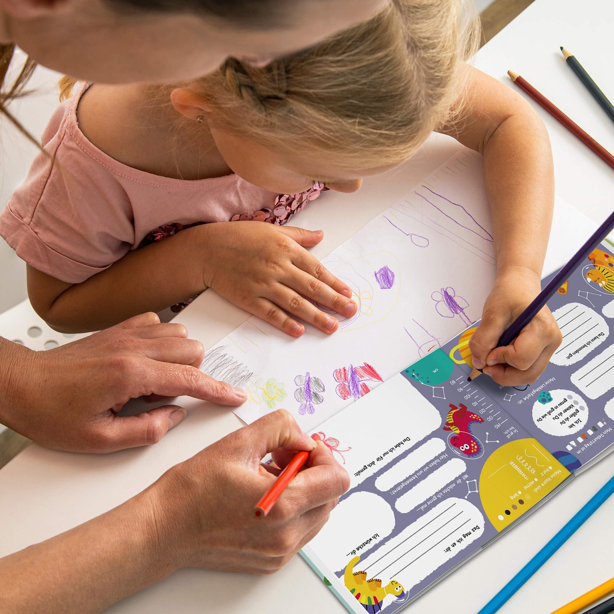 Livre d'amis BIROYAL pour garçons et filles, album d'amitié scolaire, cadeau rentrée des classes