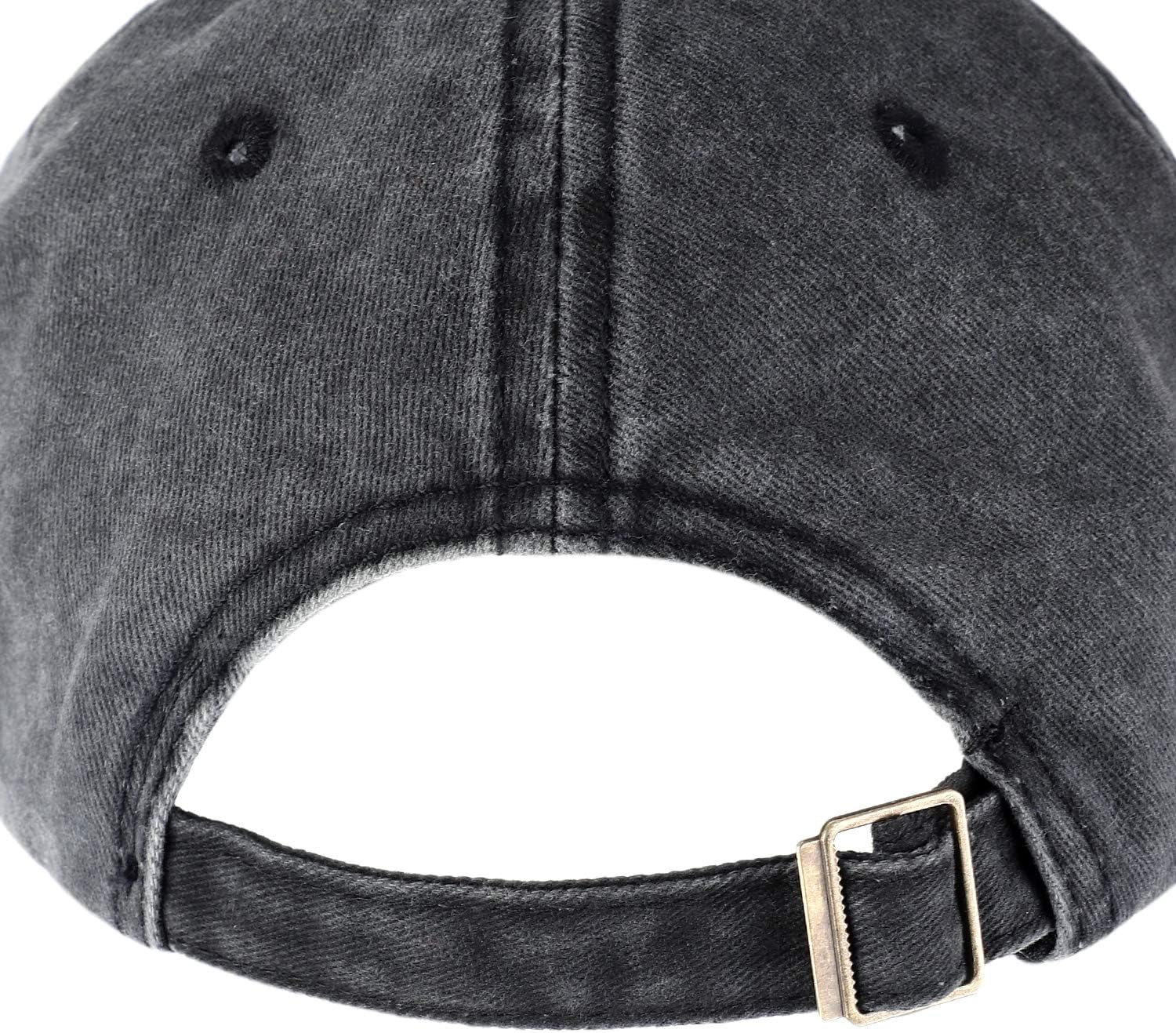 Ibluelover Washed Distressed Cotton Baseball Cap Unisex Adjustable Snapback Trucker Hat - Image 6