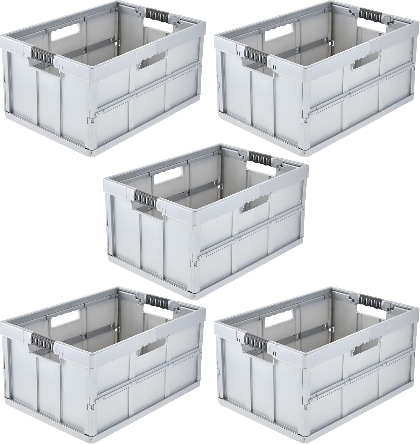 Keeeper Set 5x Benno Foldingbox+Softgrip 45L