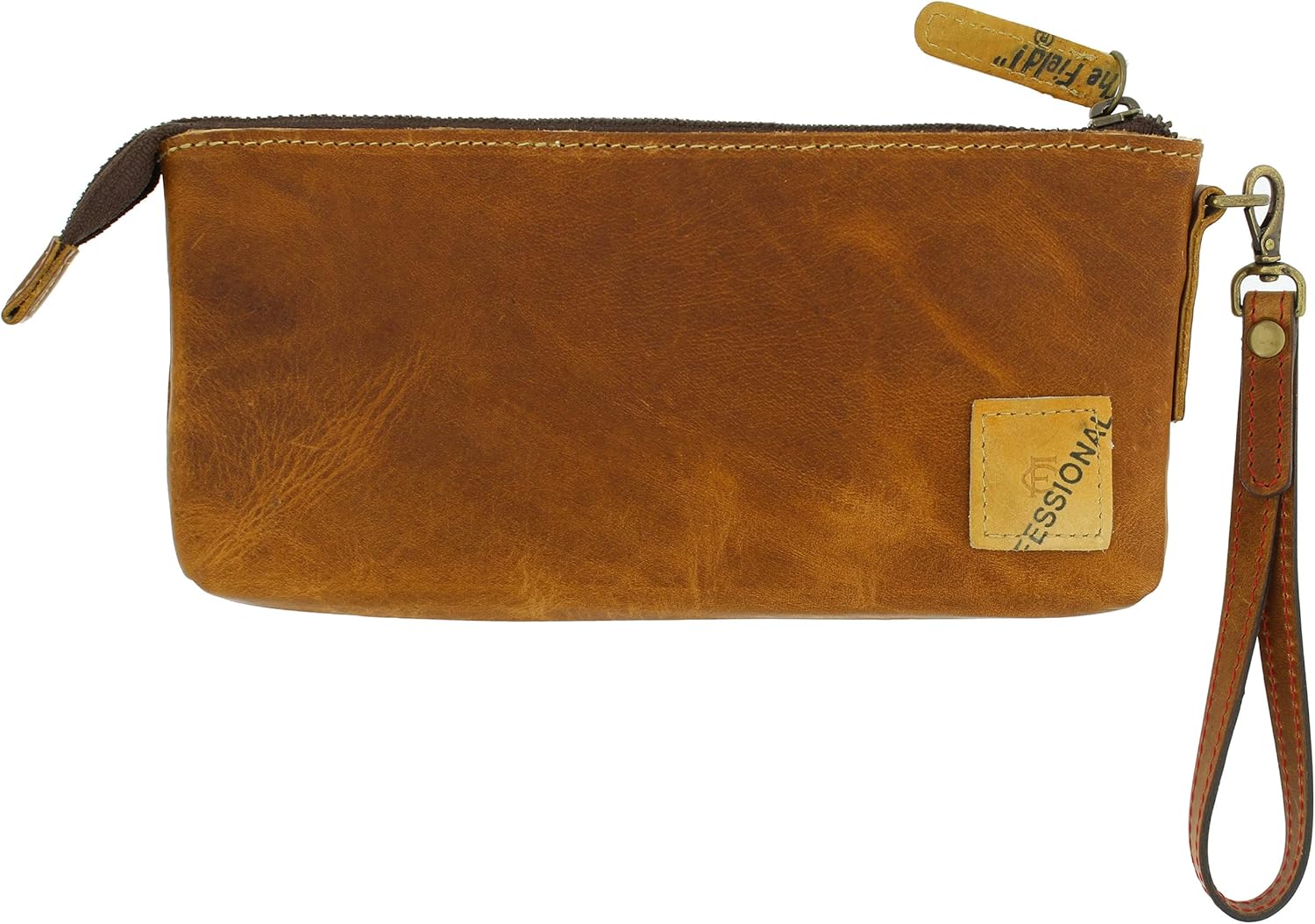 Fielders Choice Goods Leather Money Pouch 9.7 x 5in Small