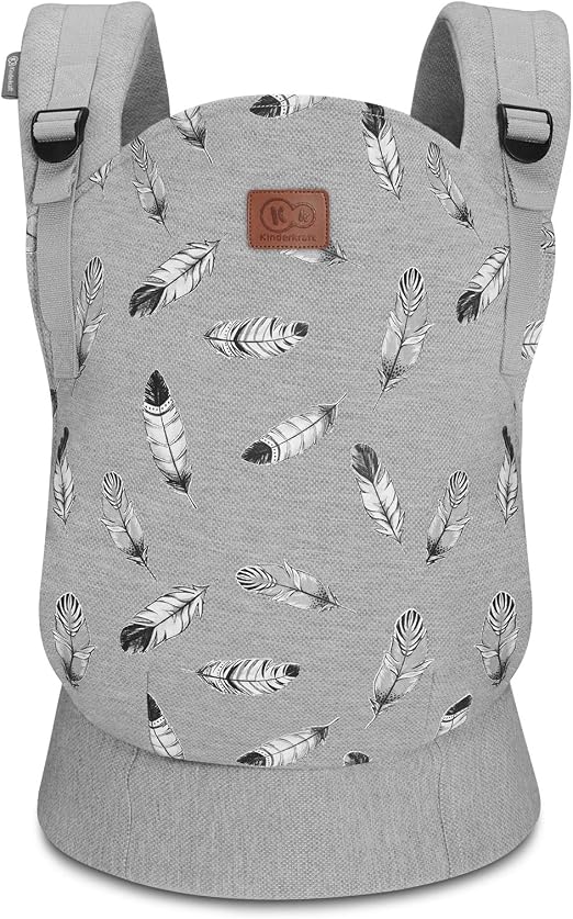 kk Kinderkraft Porte-Bébé Physiologique Évolutif MILO Ventral et Dorsal Gris
