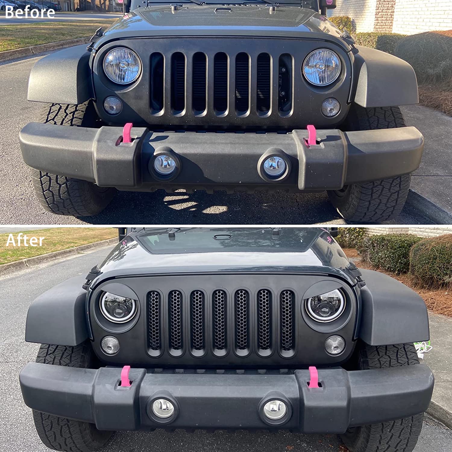 Angry Lights Jeep