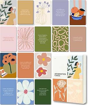 Lamare Positive Affirmation Cards for Women Daily Affirmations for Women & Encouragement Cards, Motivational Gifts