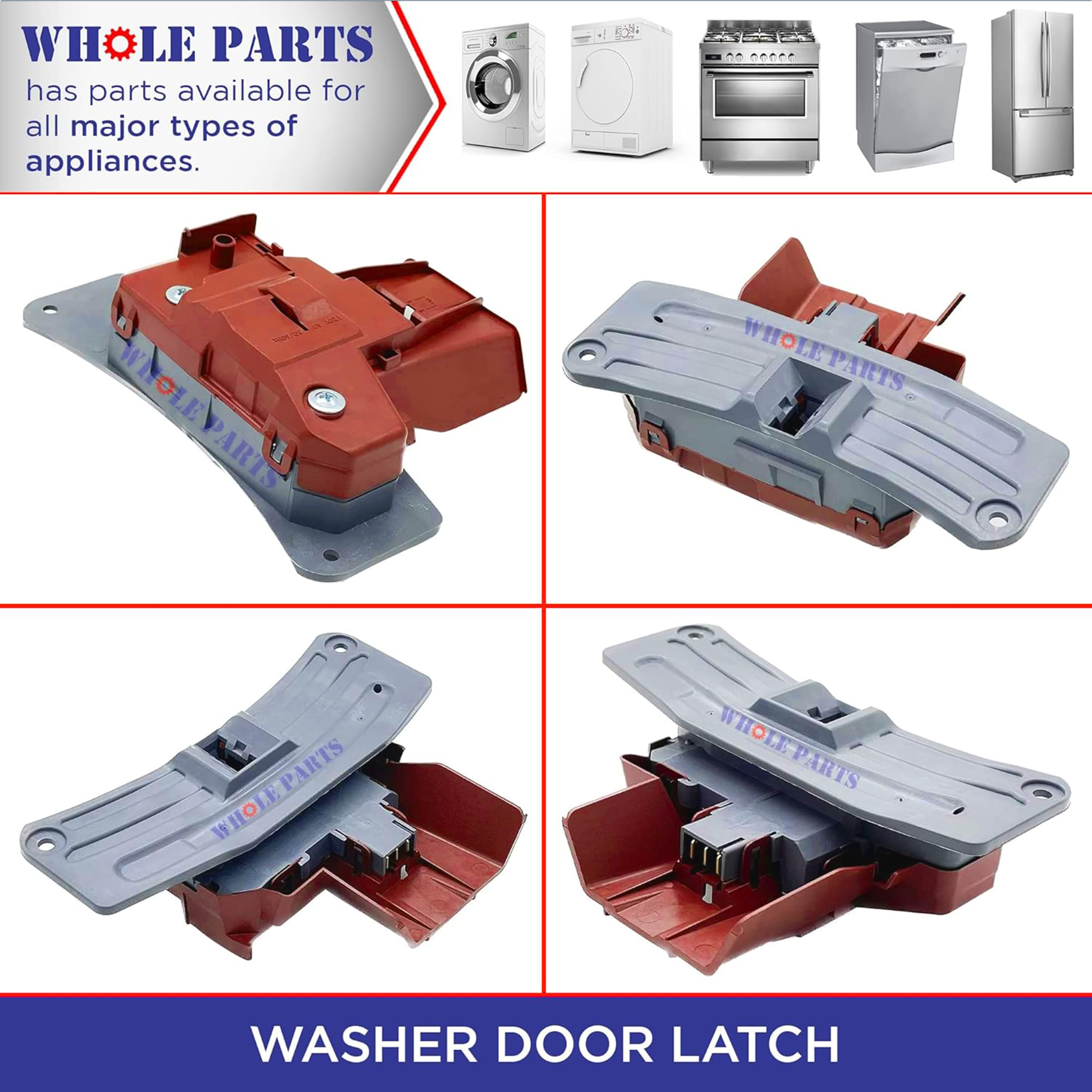Amazon.com: Whole Parts Washer Door Latch Part# 134629900 