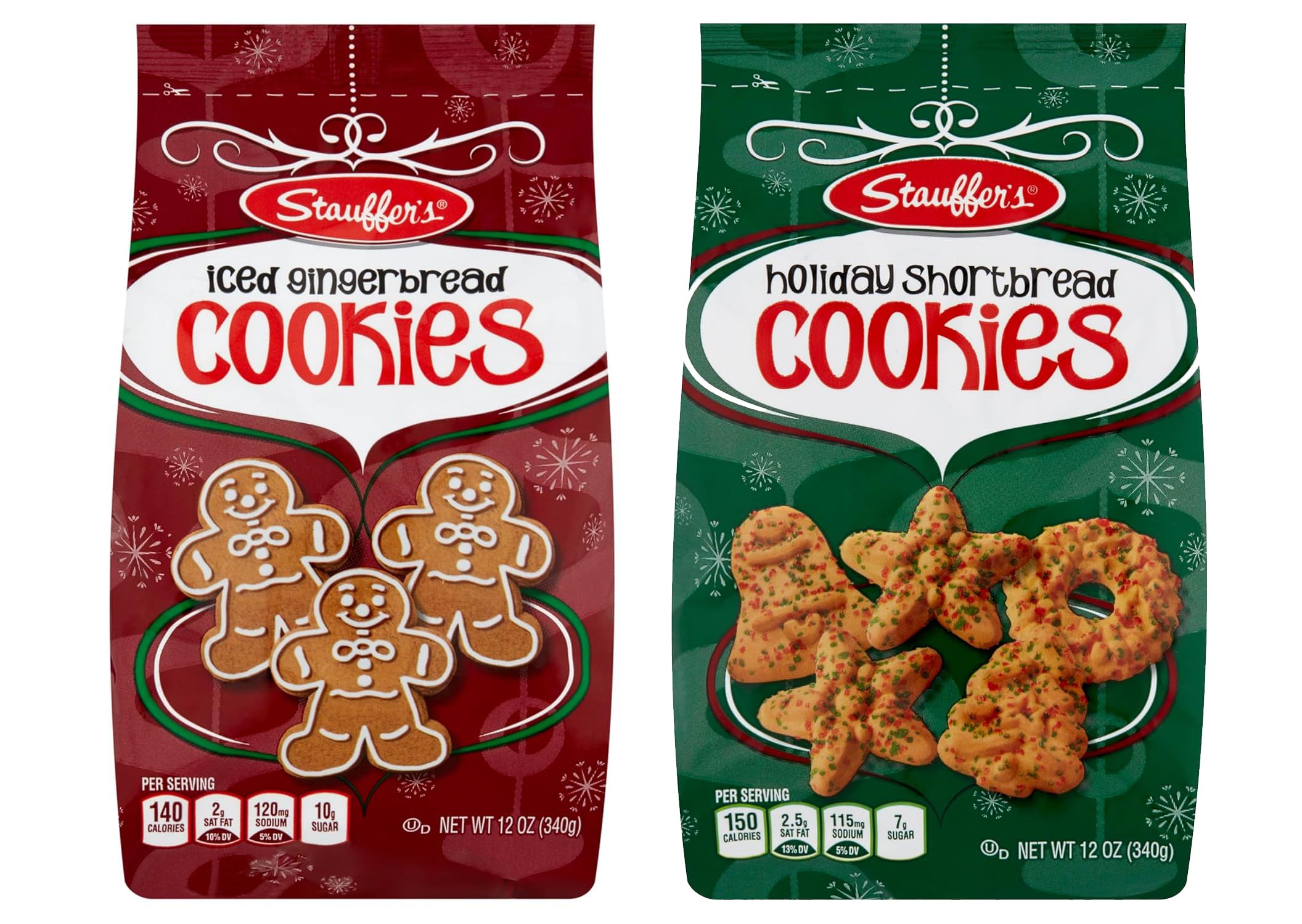 Amazon.com: STAUFFERS Holiday Cookies Bundle - Shortbread and