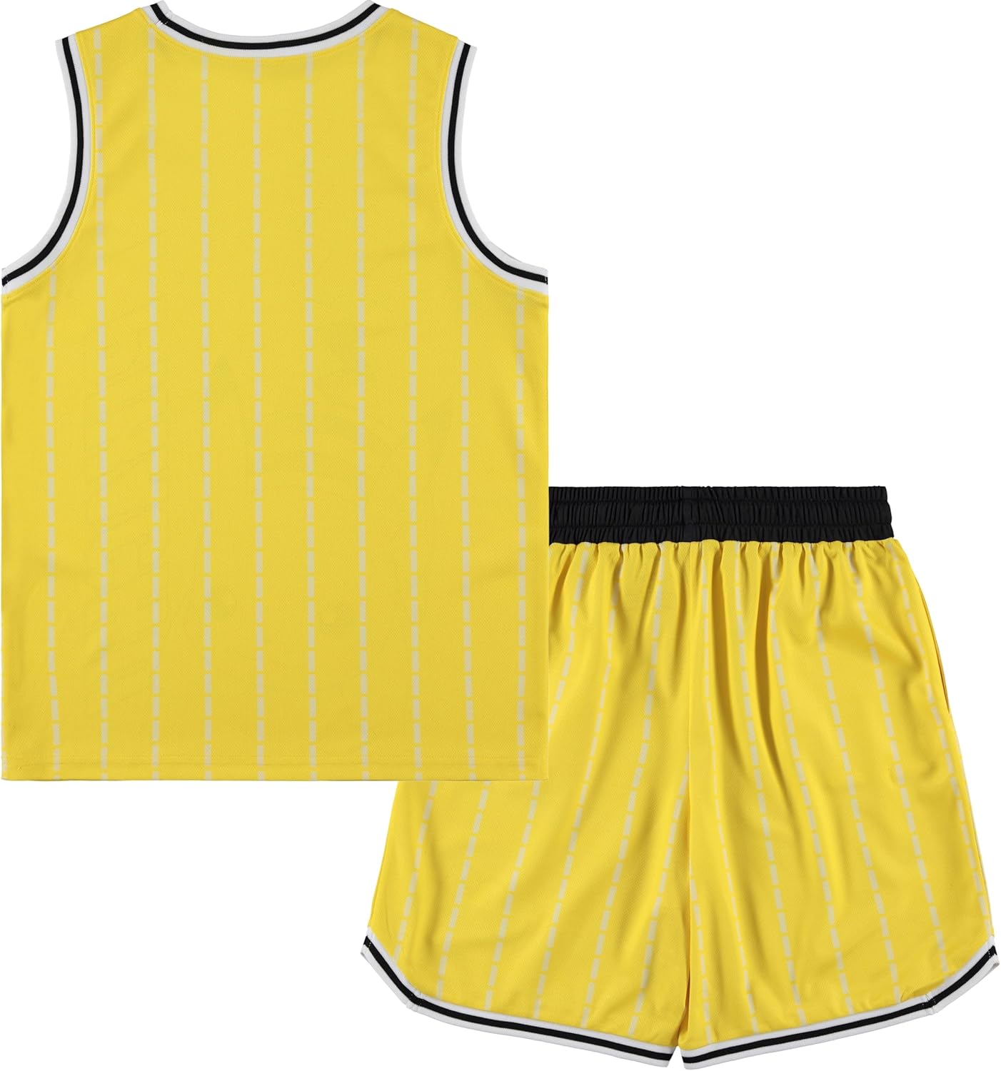 Pokemon Boys Pickachu Basketball Jersey Shirt and Shorts Clothing Set- Little and Big Boys Sizes 4-20