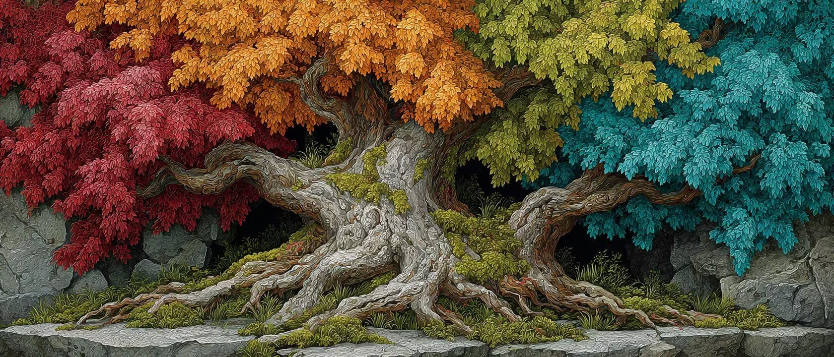 Colore 5D Diamond Painting, Albero DIY Diamond Painting Kit Completo, DIY Pittura a Diamante, Diamantini Crystal Art Kit, 5D Dibujos con Diamantes, Regalo Primavera, Decorazioni Casa, 160x70cm M-8719