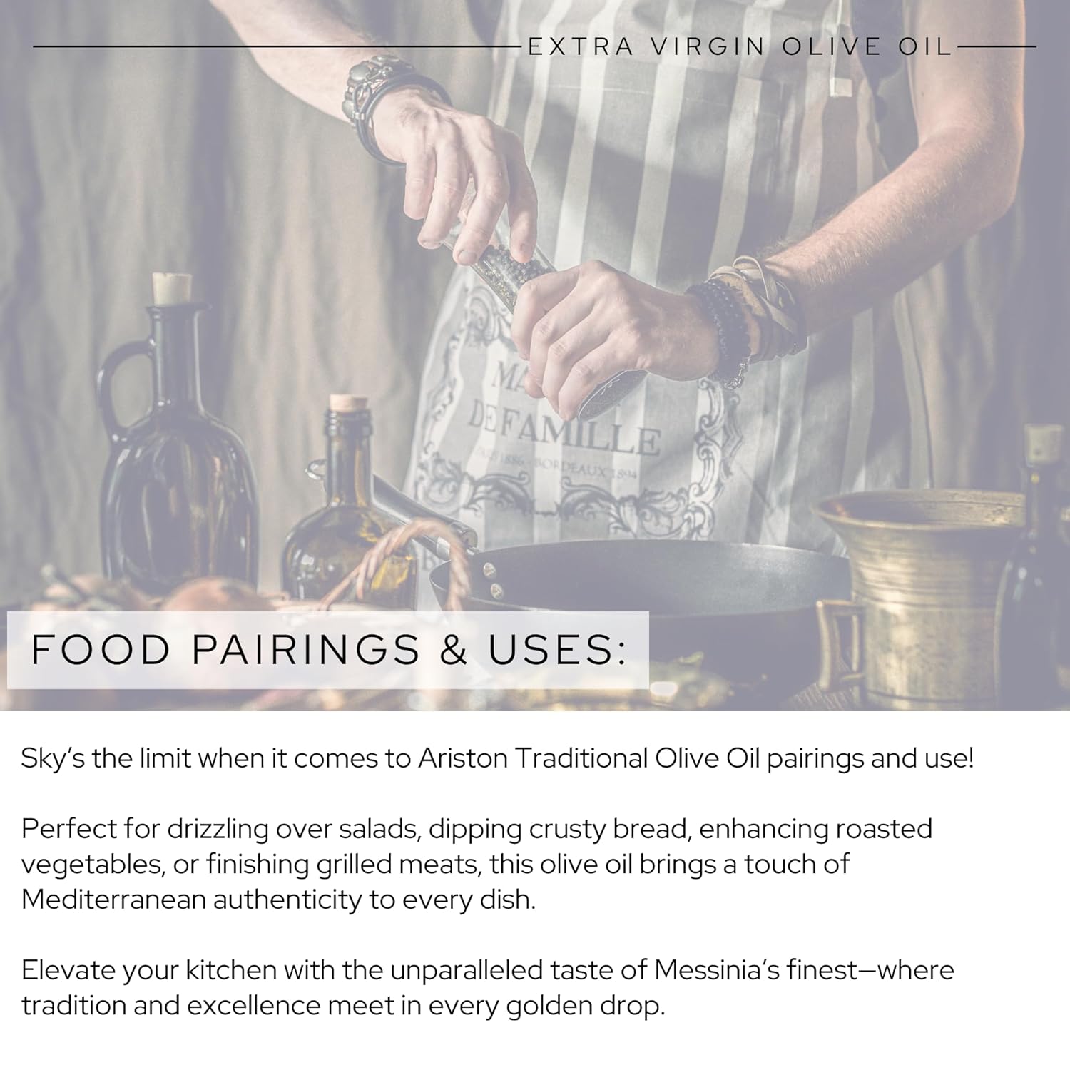 Garlic Infused Olive oil 8.45 fl oz - Image 5