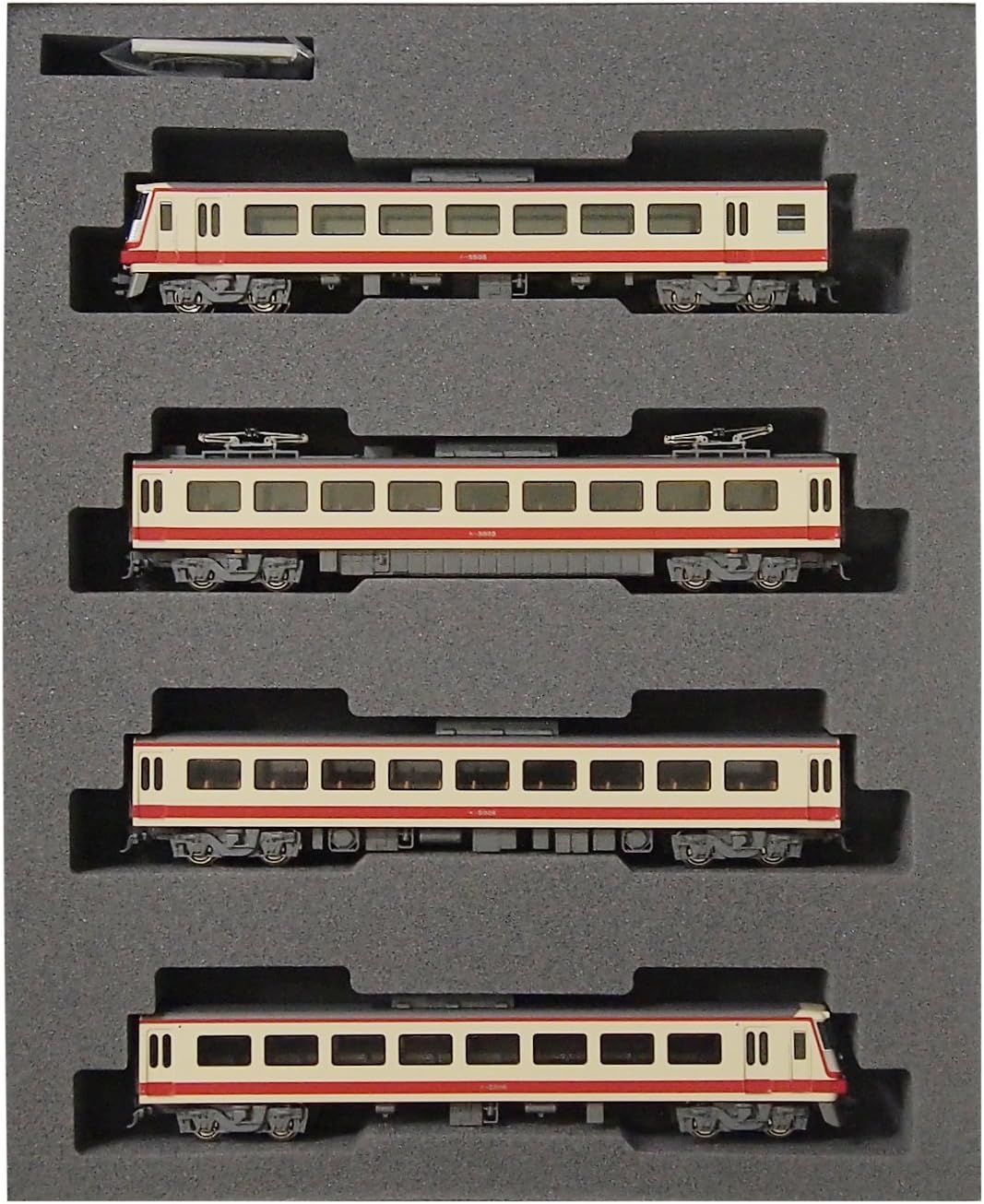 KATO N gauge Seibu railway series 5000 red arrow early production 4-car sets 10-1323 railway train