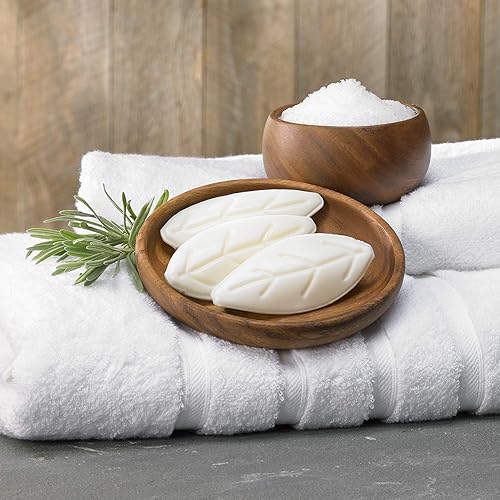 Miniatura 2 de Westin Jabón redondo de té blanco, barras nutritivas de jabón con aroma a aloe de té blanco, barras envueltas individualmente (redondo, paquete de