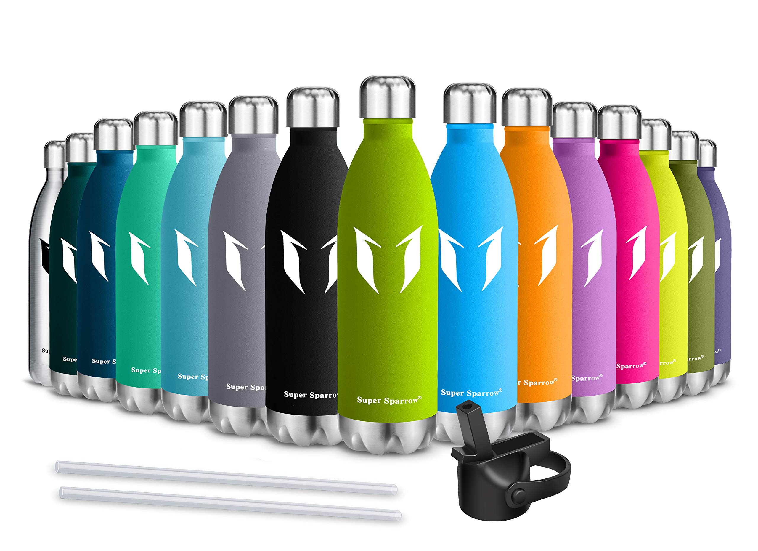 Super Sparrow Water Bottle Double Wall Vacuum Insulated Stainless Steel