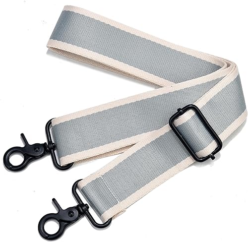 Miniatura 18 de Correa ancha para bolso, correa ajustable para bolsa cruzada, correas de hombro plateadas