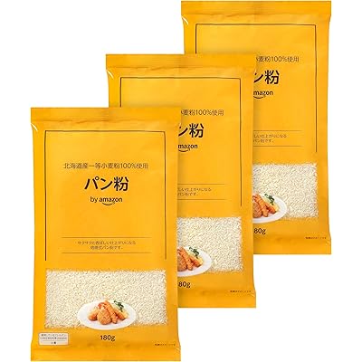 by Amazon 国内麦使用 パン粉 180g x 3袋