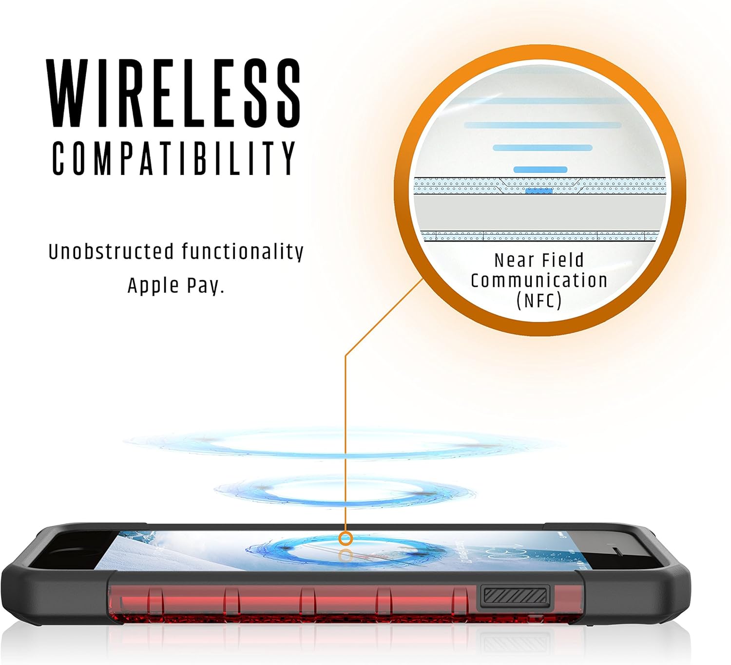 Hоttеѕt Sаlеѕ URBAN ARMOR GEAR [UAG] iPhone 8/iPhone 7/iPhone 6s [4.7-inch Screen] Plasma Feather-Light Rugged [Magma] Military Drop Tested iPhone Case