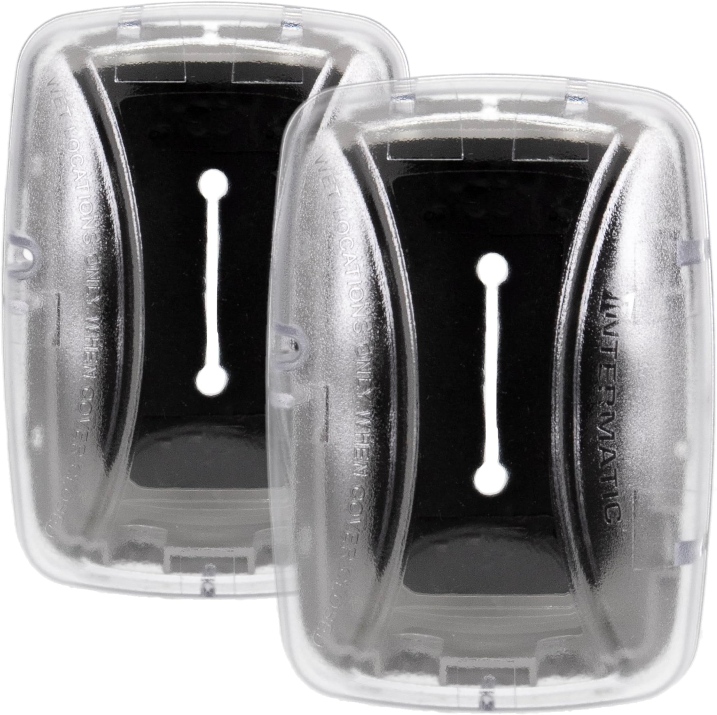 Intermatic WP3100C Weatherproof Electrical Outlet Cover - Extreme Temperature Resistance, Heavy-Duty Construction, Versatile Design & Multi-Configurable, Easy Install, Secure Fit Outdoor - 2 Pack