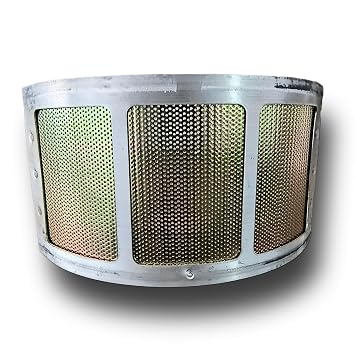Jali/Sieve No. 3 – Medium Flour Sieve for 1 HP Classic Atta Chakki Domestic Flour Mill, Perforated Sieve for Grinding Grains and Pulses & Spices