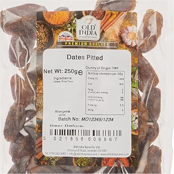Old India Dates Pitted 250g