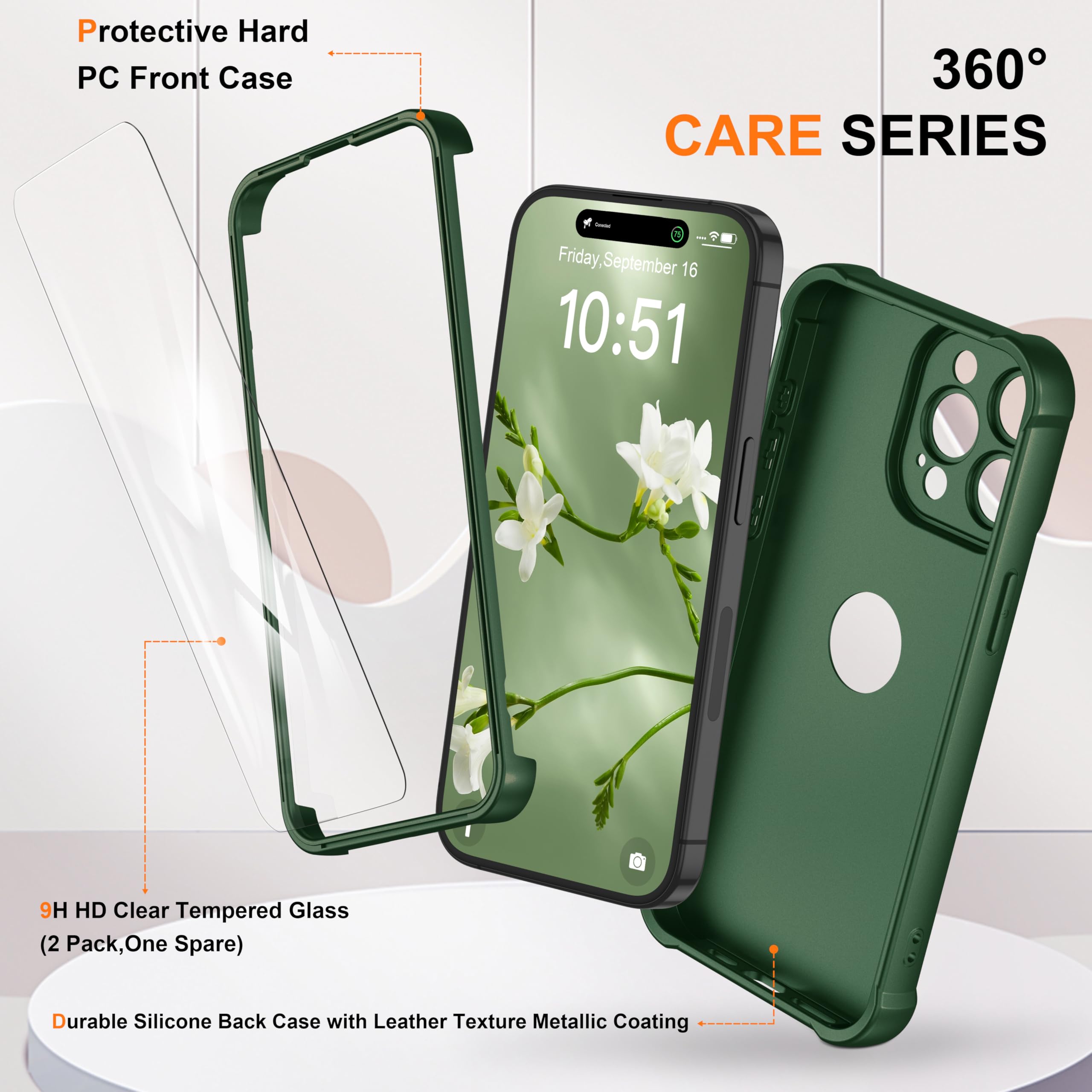 ORETECH for iPhone 15 Pro Max Case 6.7 inch - Image 4
