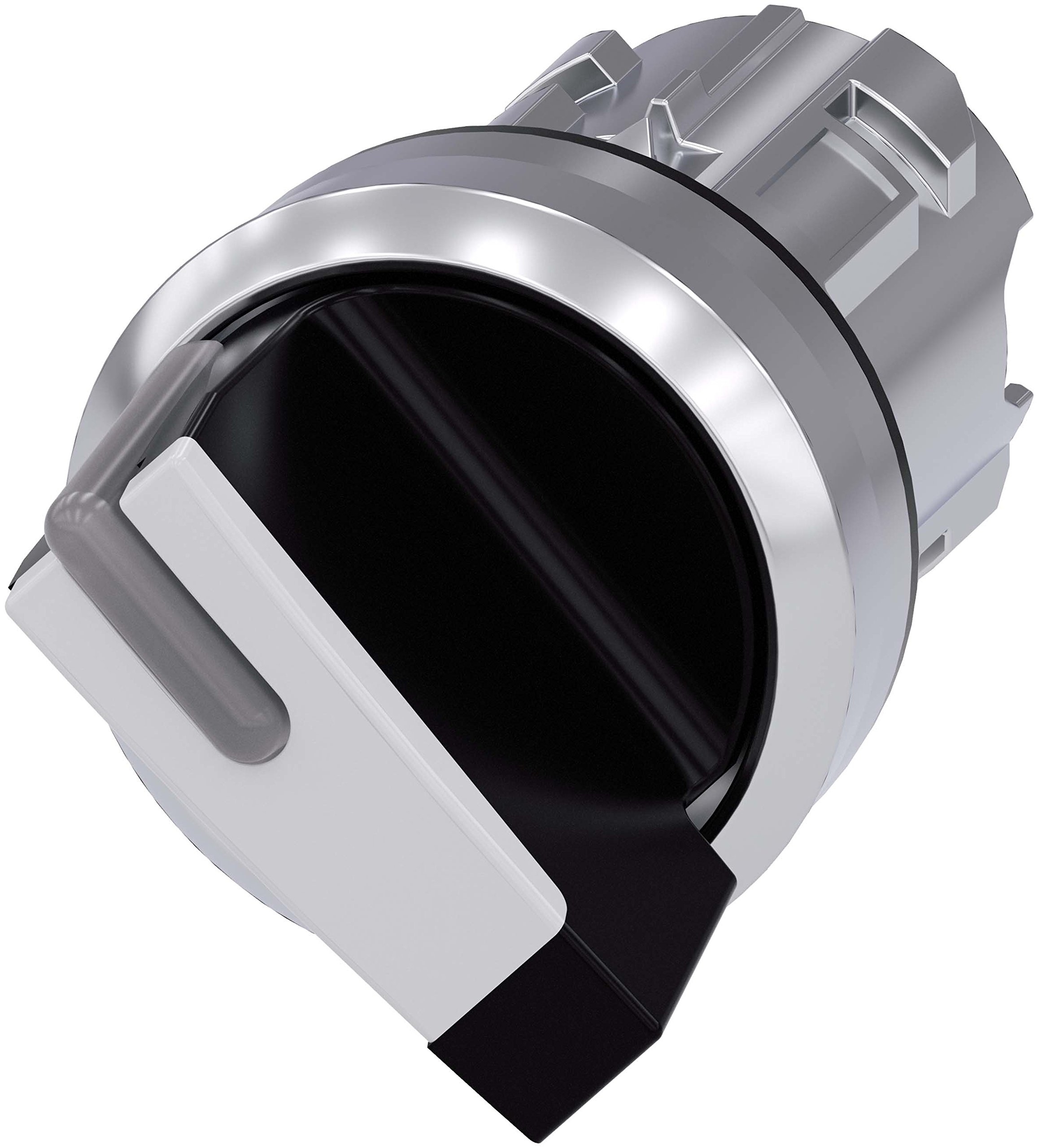 Siemens Sirius ATC bouton rotatif lumineux noir blanc commutateur à impulsion manette courte