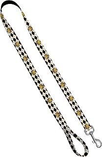 Moose Pet Wear Leash 1" x 4', University of Iowa - Argyle Hawk