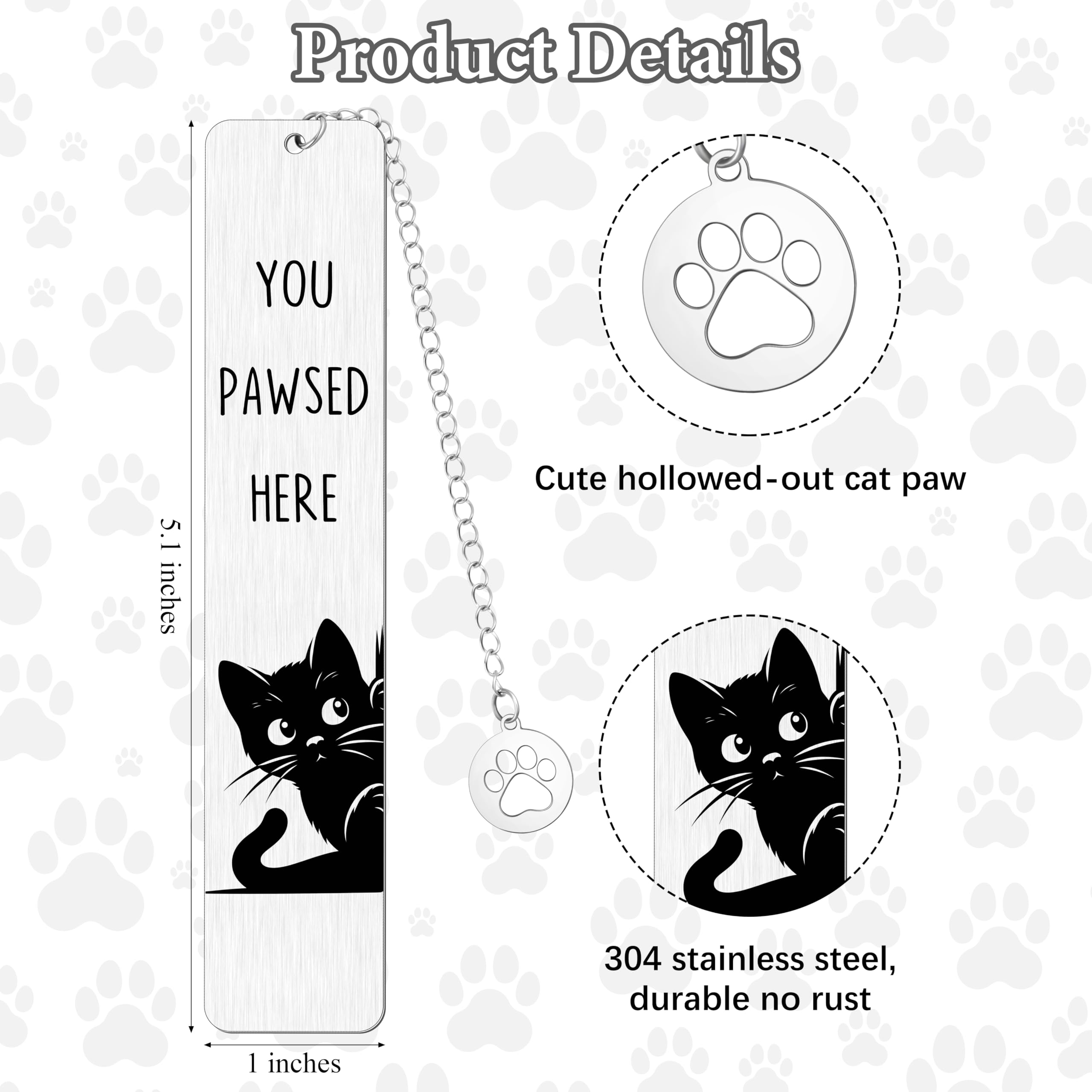 JoycuFF Gifts for Cat Lovers Cat Lover Gifts for Women Christmas Birthday Black Cats Gift
