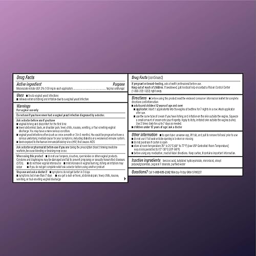 Miniatura 3 de Quality Choice 7 Day Vaginal Cream 2% 1.59 oz (45g) Caja