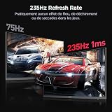 KOORUI 27 Pollici Gaming Monitor 235Hz QHD IPS HDR400 Adaptive Sync HDMI/DP - 6