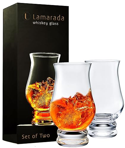 Whiskey glasses Set of 2 - Clear Shot Glasses Bar