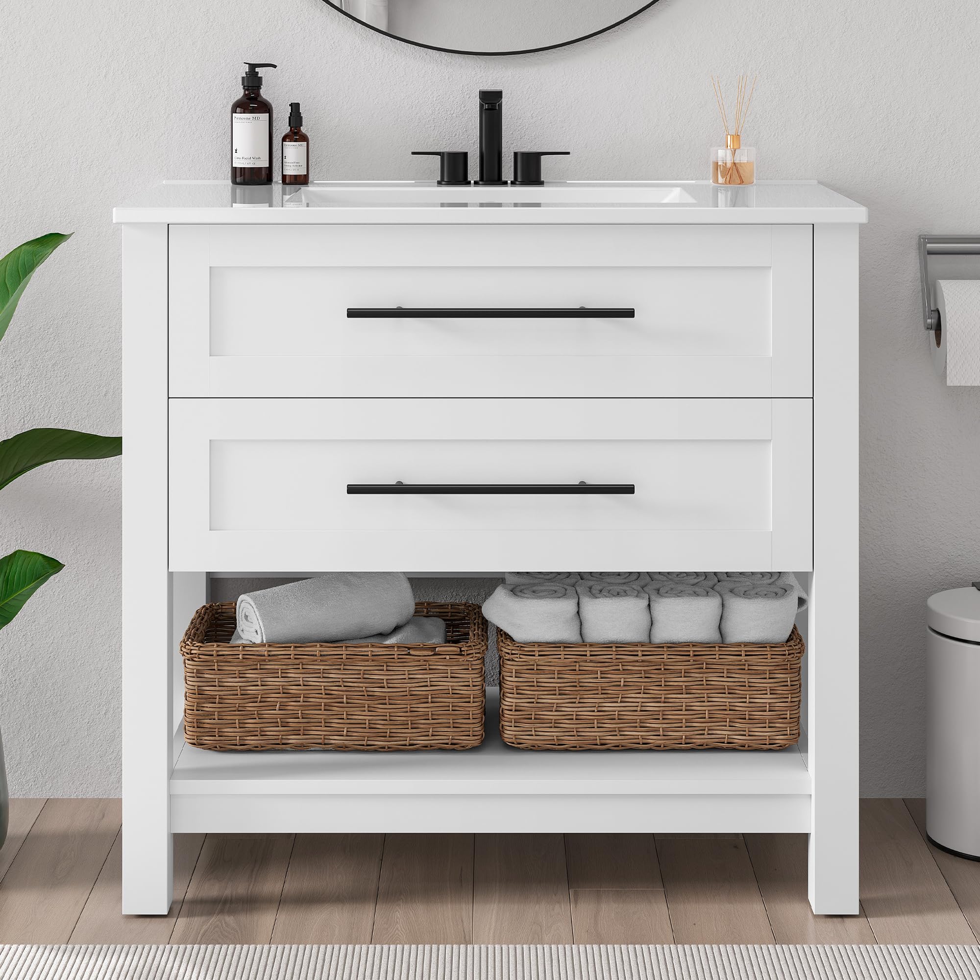 LIKIMIO 36 inch Bathroom Vanity with Sink
