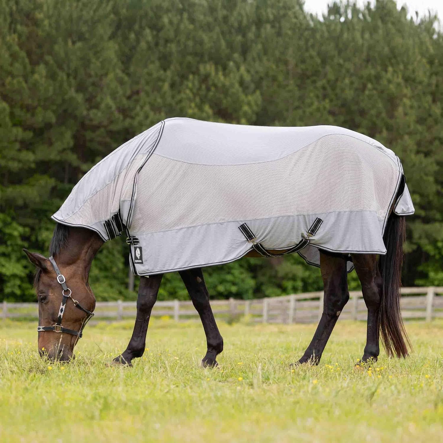 Equinavia Chill Summer Protector Sheet - Slate Gray - 72 in