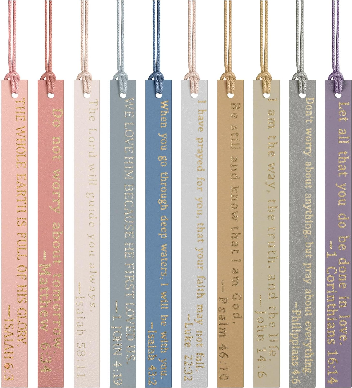 10 PCS Bow Bookmarks Set - Cute Romance Reader Gifts For Women & Book Lovers