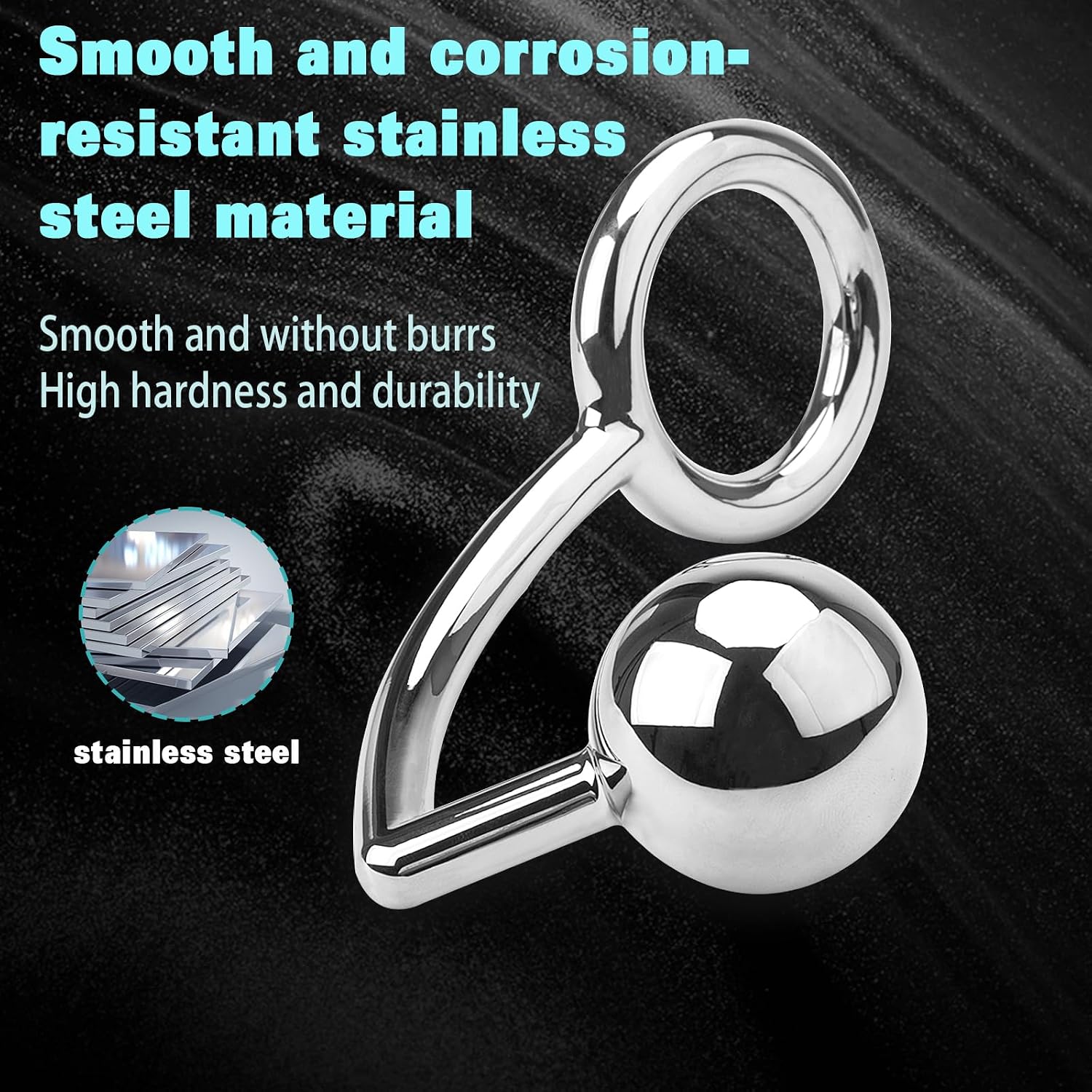 Sex Toy Anal Plugs Penis Ring BDSM Male Masturbation Exercise Anal Plug Cock Ring Butt Plugs Prostate Massage G-spot Trainer Anal Plugs Beginners Starter Set for Women and Men Couples