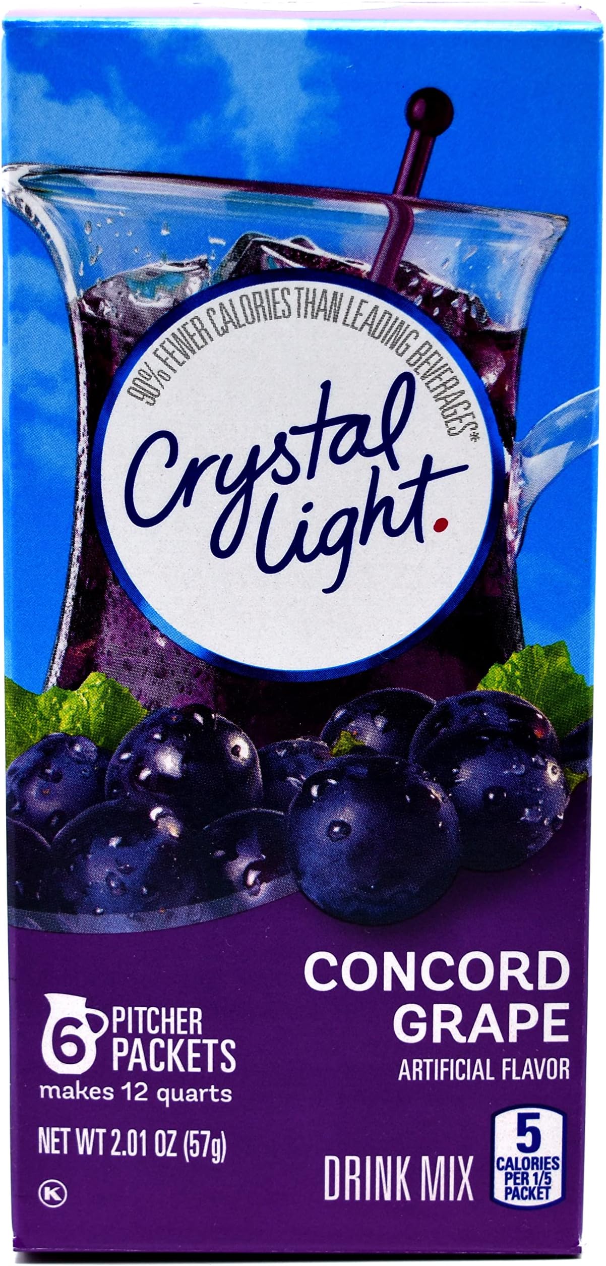 Concord Grape, 12-Quart 2.01-Ounce Canister (Pack Of 4)