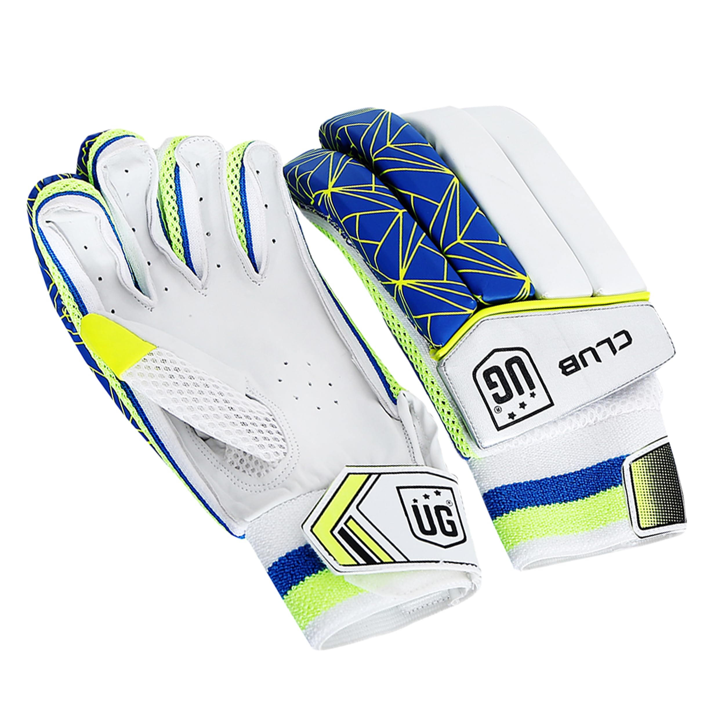 UG Sports Club Batting Gloves | Lightweight Gloves | Ergonomically Designed | Blue and Green Batting Gloves for Kids | Cricket Gloves for Juniors…-image-34