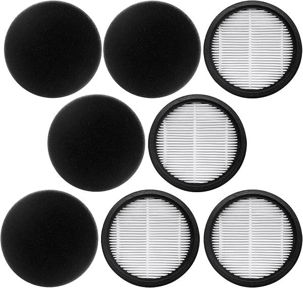 Washable & Reusable Vacuum Cleaner Filter 4-Pack - Compatible with SMOTURE VAC01/VAC02/VC70 & ozeeco EC01 Cordless Vacuums - 1