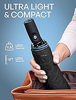 Vista 34 de REPEL Windproof Travel Umbrella - Compact & Withstands Winds up to 85MPH , Strongest Premium Auto Folding Umbrella for Rain and Sun - Durable, Light