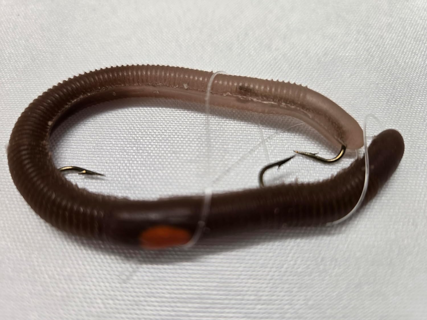 Kelly's® Pier Boy Special® 12 Pack Anise Scented 3 Hook Pre-Rigged Soft Plastic 5.5 Inch Worm 6 Colors Made in The USA