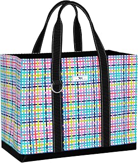 SCOUT Original Deano Tote - Durable Lightweight Open Top Beach, Pool & Lake Bag, Inside Zip Pocket, Folds Flat