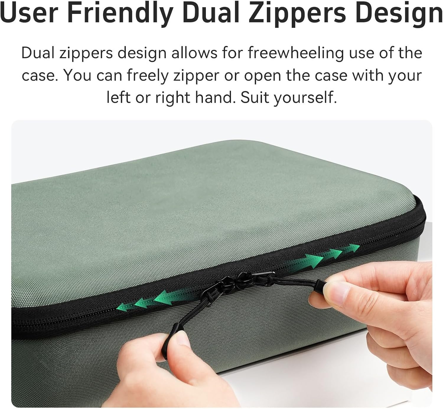 pumpumlia アクセサリー用保護キャリーケース 大容量ストレージバッグ ショルダーストラップ付き ハンドバッグ ポーチ リモコ