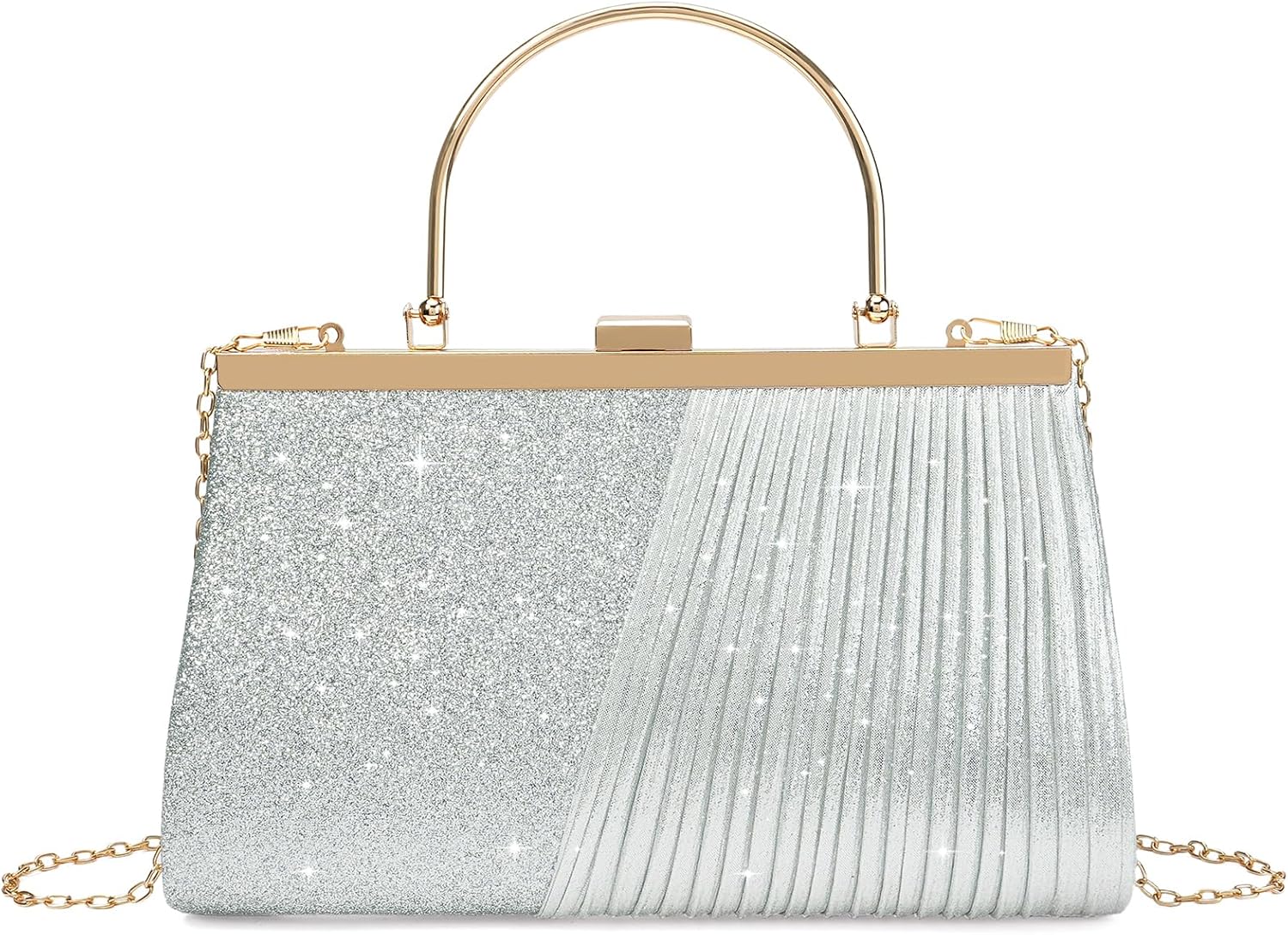 Clutch Purses for Women Evening Bags Crossbody Shoulder Handbag with Chain for Prom Wedding Party