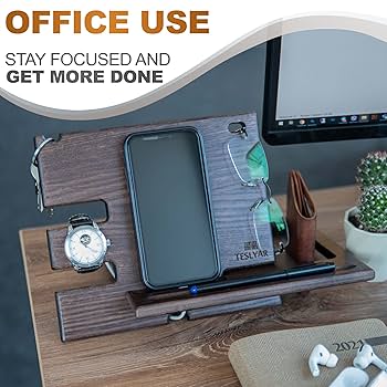 Amazon.co.jp: 木製電話ドッキングステーション アッシュ