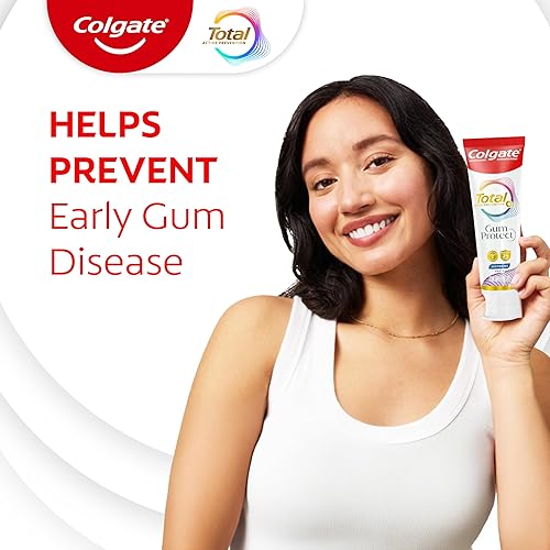 Miniatura 2 de Colgate Total Active Prevention Gum Protect Pasta de dientes blanqueadora, pasta de dientes blanqueadora para inflamación, enrojecimiento, sangrado,