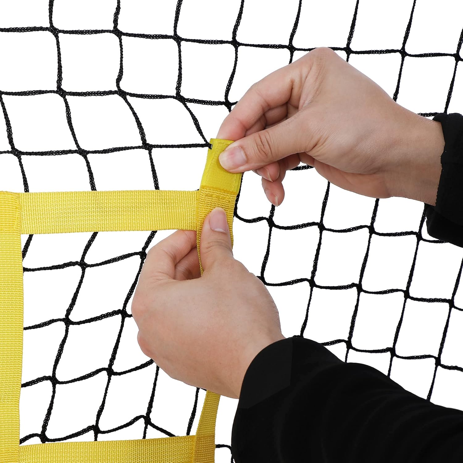 F2C 7'x7' Baseball and Softball Practice Net Portable Hitting Pitching Net with Strike Zone Target, Bow Frame and Carry Bag , Baseball Equipment Great for All Skill Levels : Sports & Outdoors