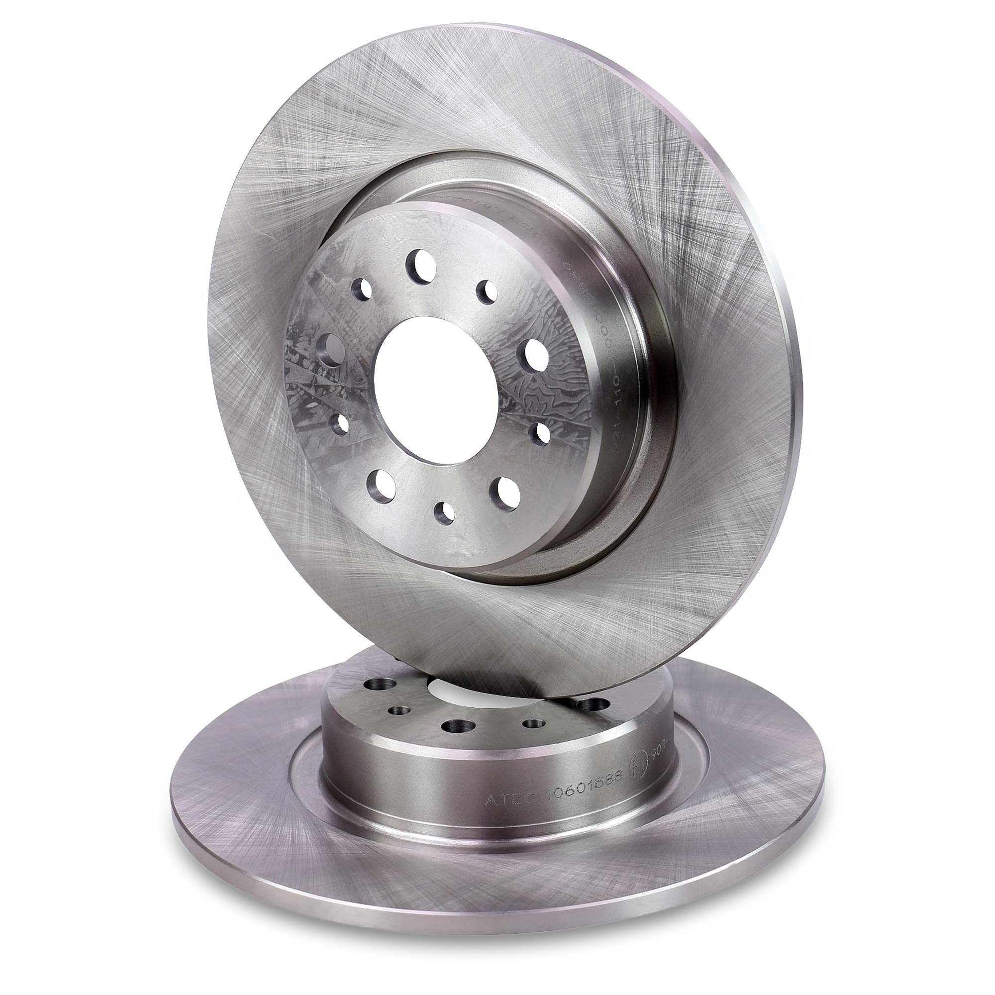 BESTPRICE Juego de frenos eje trasero incl. discos de freno Ø 276 mm completos + pastillas de freno traseras, compatible con ALFA ROMEO 147 (937_), 156 (932_), 156 Sportwagon (932_), GT (937_)