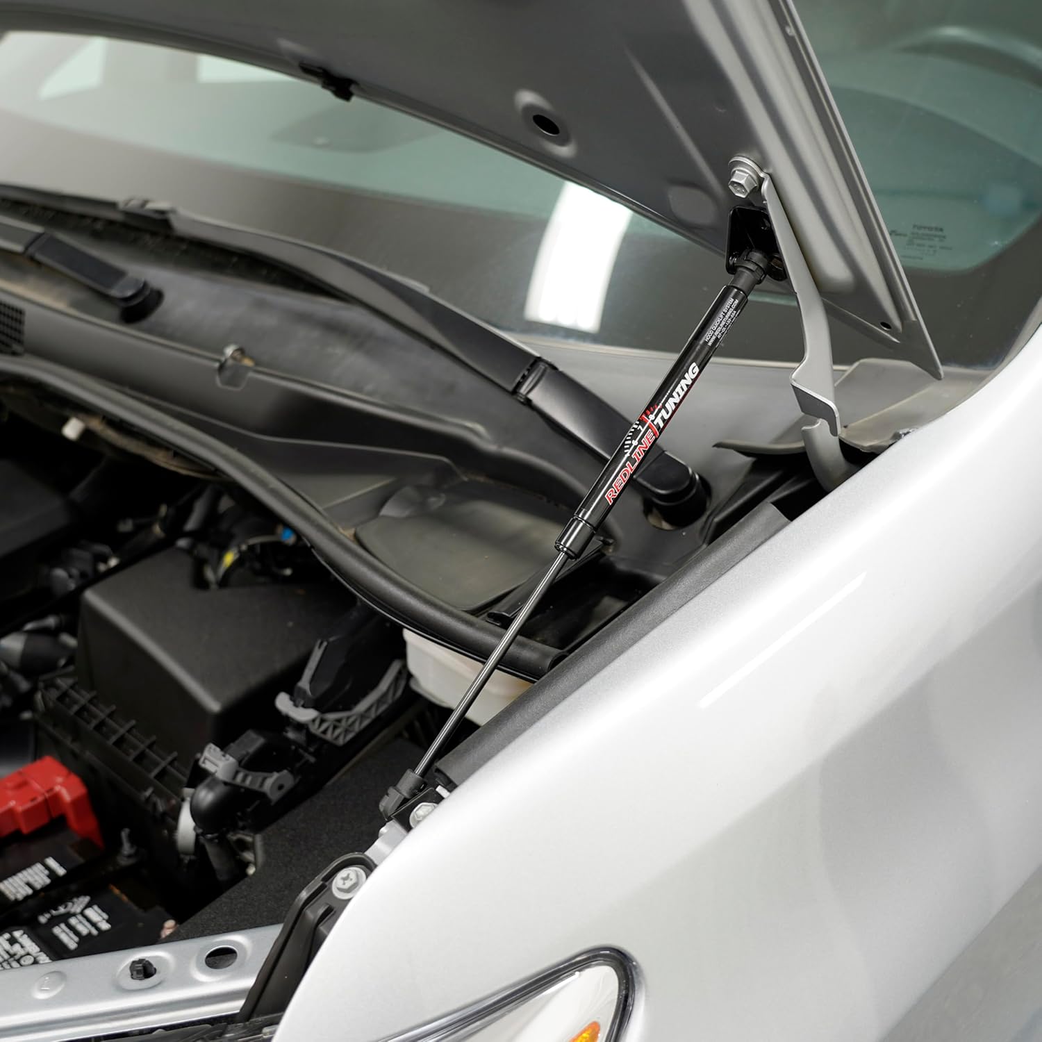 Redline Tuning 21-27019-02 Hood Quicklift Plus System (Bolt-in) Compatible with Toyota Sienna 2011-2020 (All Black Components)