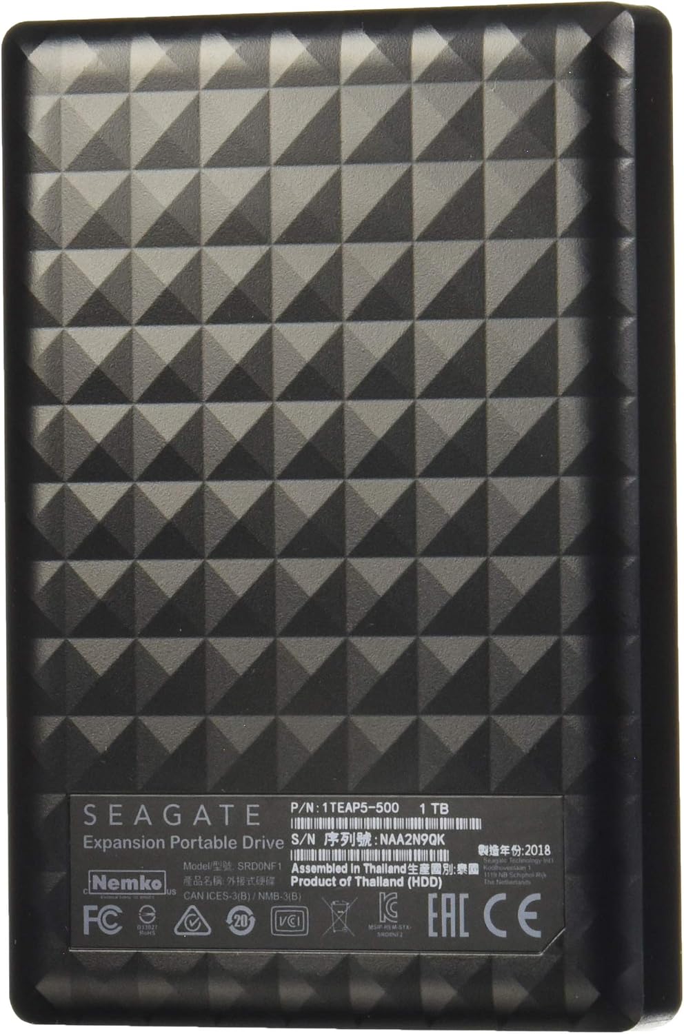 HD 1TB Externo Portátil Seagate Expansion USB 3