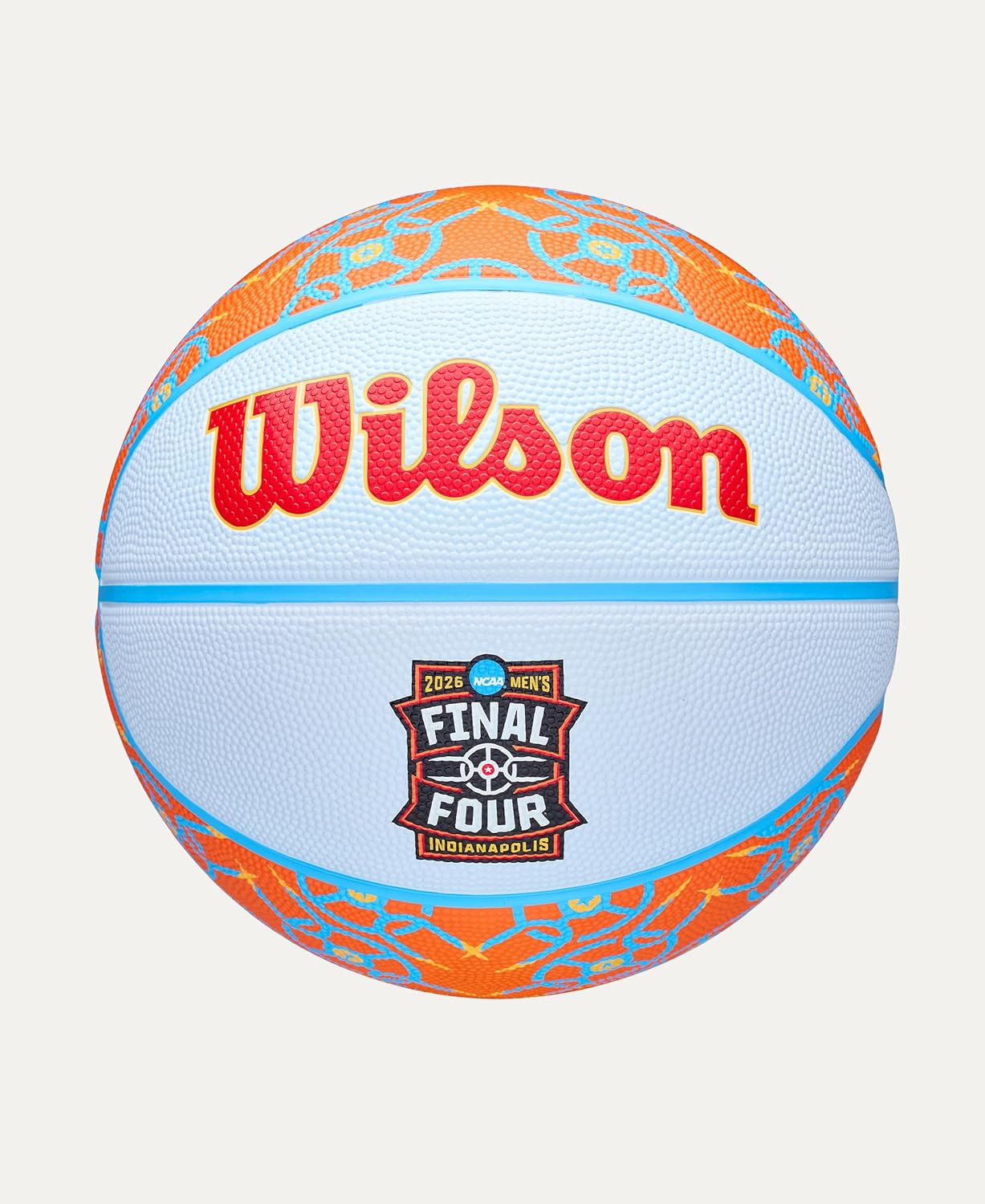 WILSON 2026 Final Four Official Color Rush Full Size Rubber March Madness Basketball